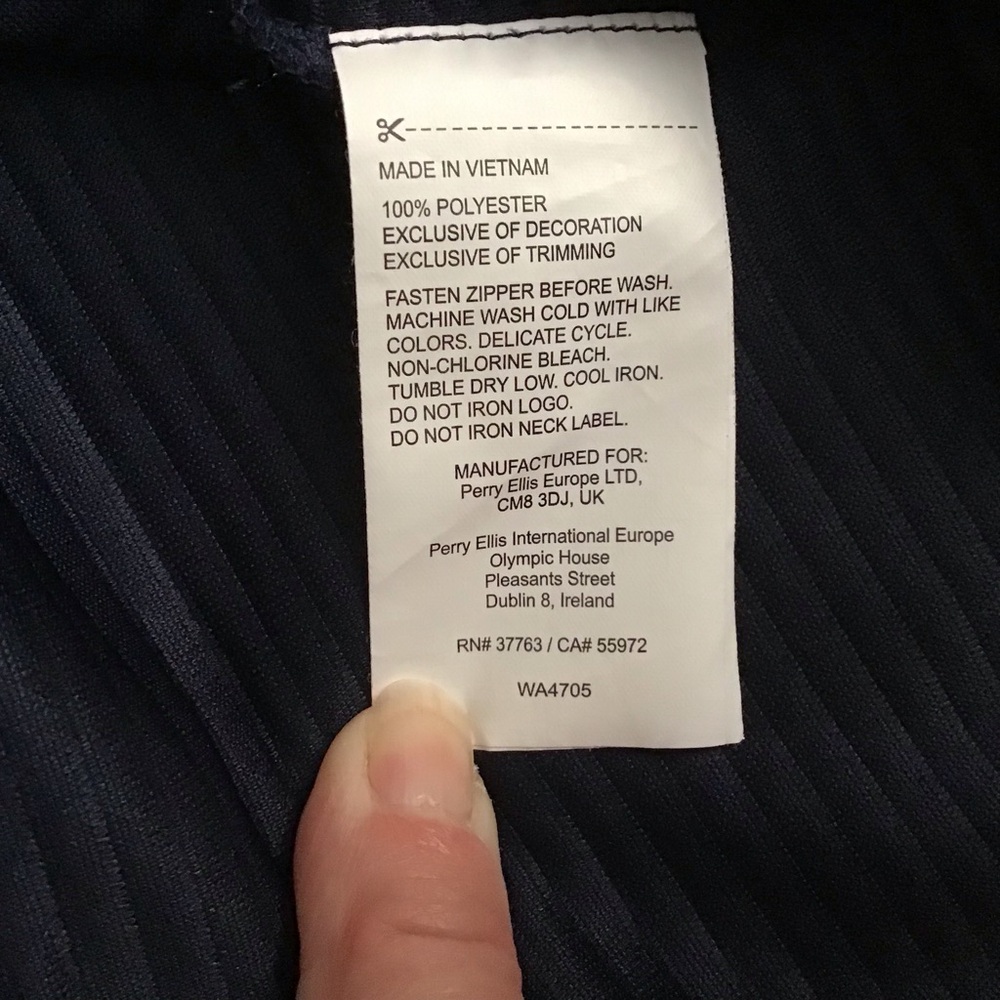 Callaway Navy Performance Opti-Dri Sweater *NWOT* - Picture 7 of 7
